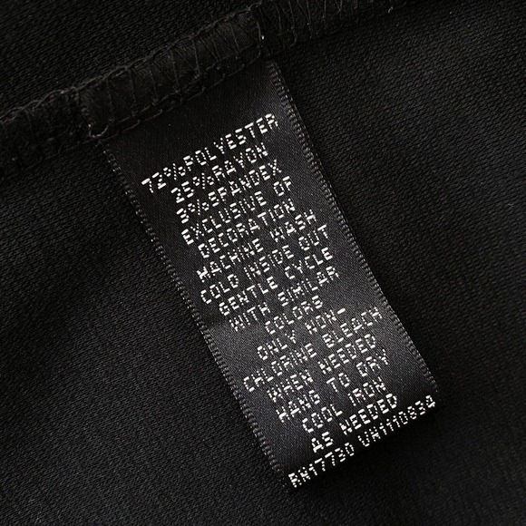 Mossimo Size 4X Dress Black Sequins Short Sleeve A-Line Knee-Length Scoop Neck - Picture 6 of 7